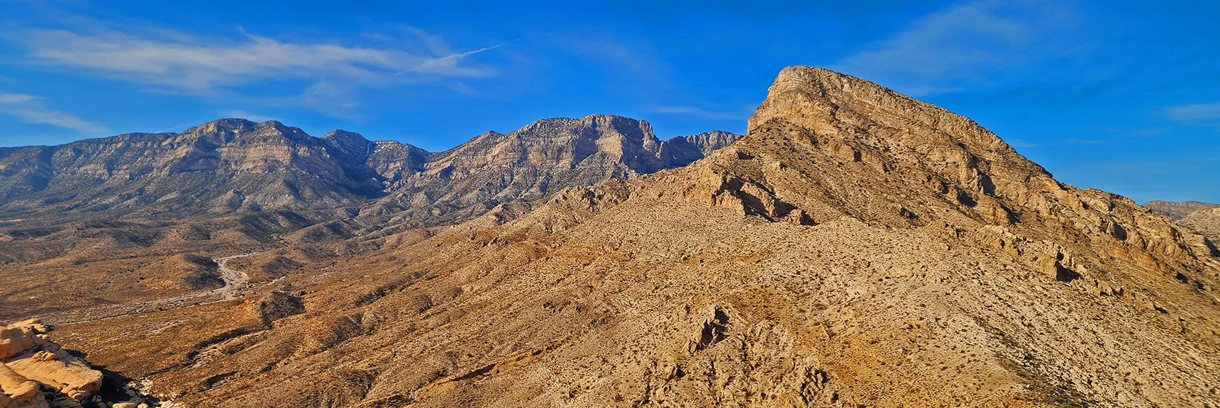 Turtlehead Peak and La Madre Ridgeline | Red Cap Peak Summit | Red Rock Canyon NCA, Nevada
