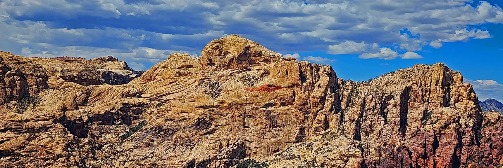 View North Across the Canyon to Bridge Mountain. | Rainbow Mt via Pine Creek & Oak Creek Canyons, Nevada