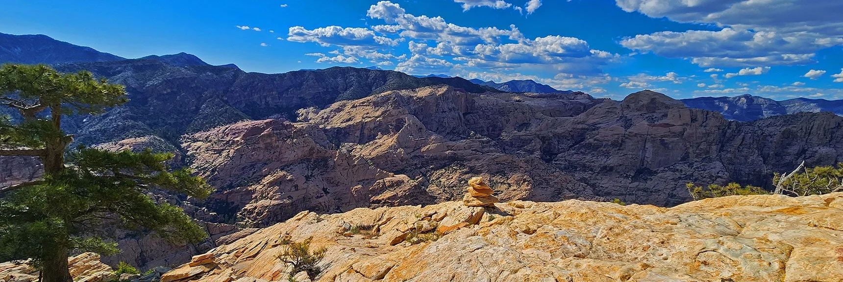 Continue Along Saddle. This View is Toward Bridge Mt. | Rainbow Mt via Pine Creek & Oak Creek Canyons, Nevada