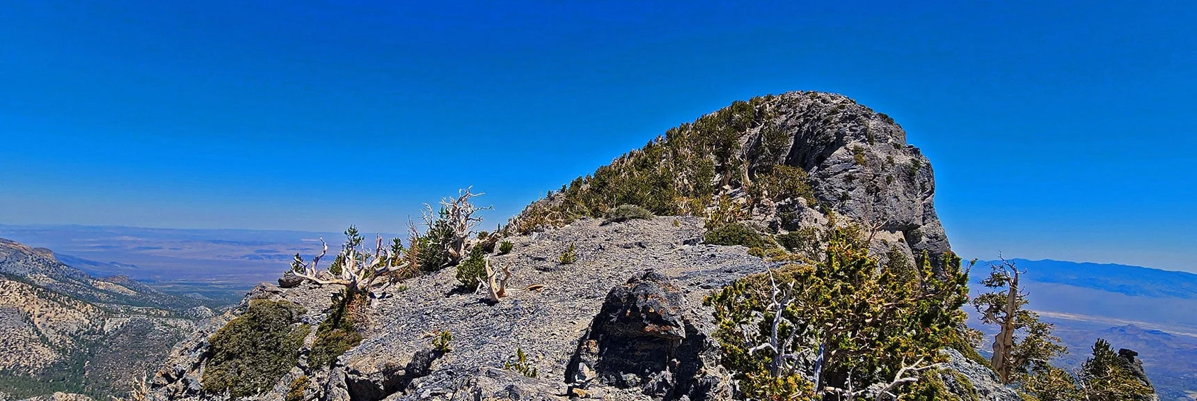 Incredible Elevation Gain (2,846ft in 2.5 miles) with Spectacular View | Mummy Mountain Nose from Lee Canyon Road | Spring Mountains | Mt. Charleston Wilderness, Nevada