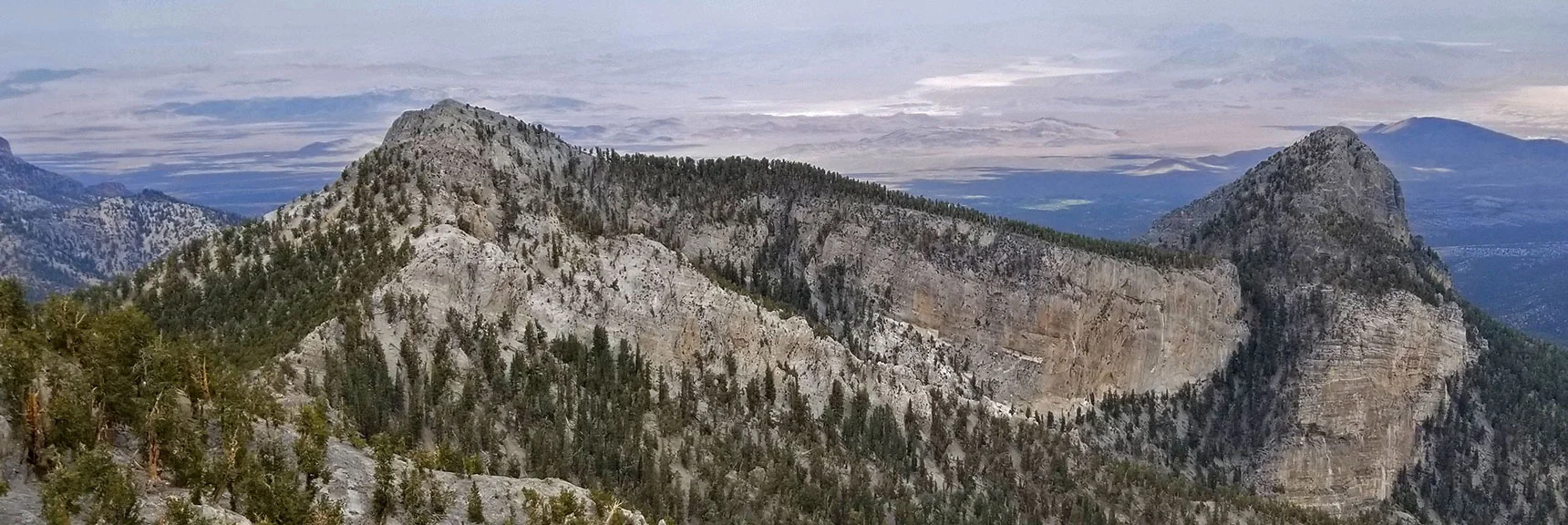 Visit a Key Feature That Makes This Mountain Look Like a Mummy | Mummy Mountain Forehead | Mt Charleston Wilderness | Lee Canyon, Nevada