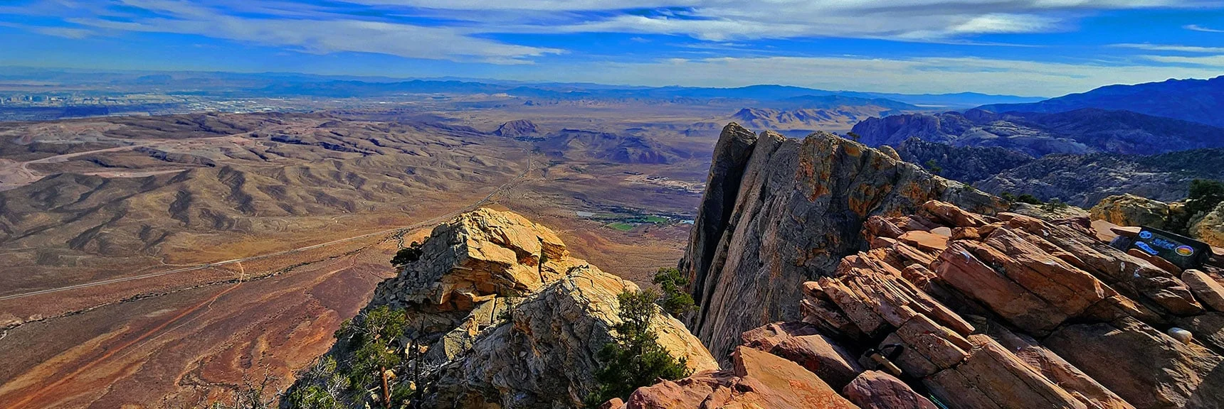 | Mt. Wilson Summit from Lovell Canyon | Rainbow Mountains, Nevada