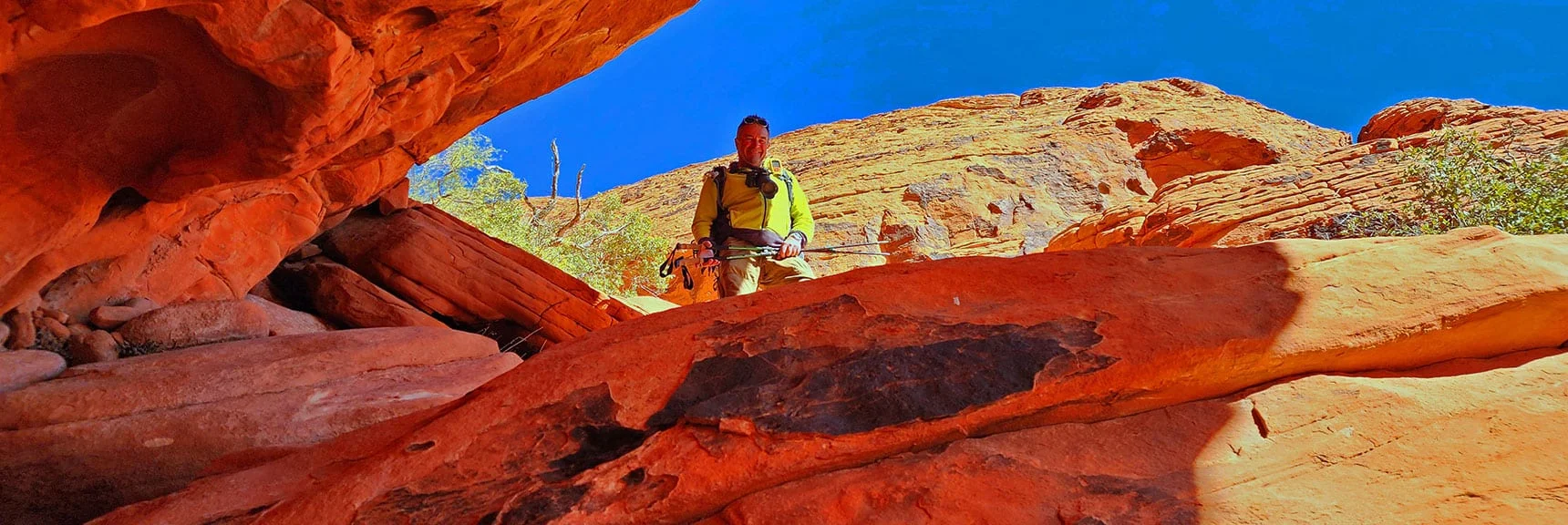 More Class 3 Ascents on the Way Up | Calico Tanks from Guardian Angel Pass | Red Rock Canyon NCA, Nevada