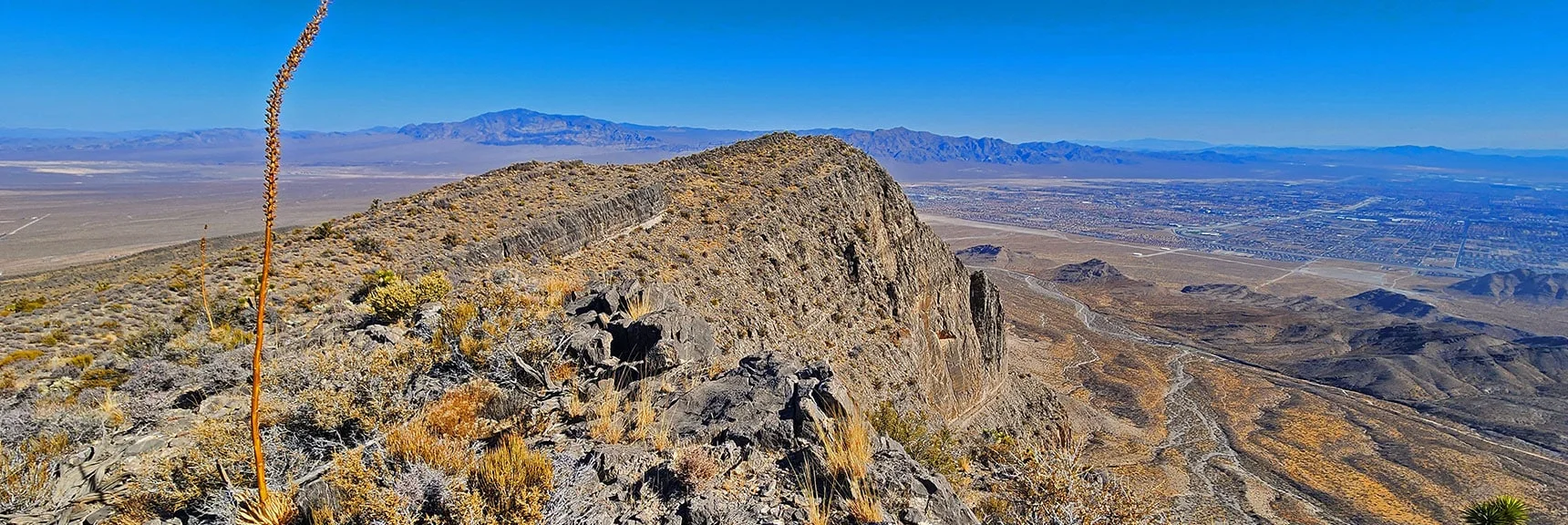 Remote Wilderness Experience at the Edge of Las Vegas | Harris Springs Canyon Ridgeline | La Madre Mountains Wilderness, Nevada