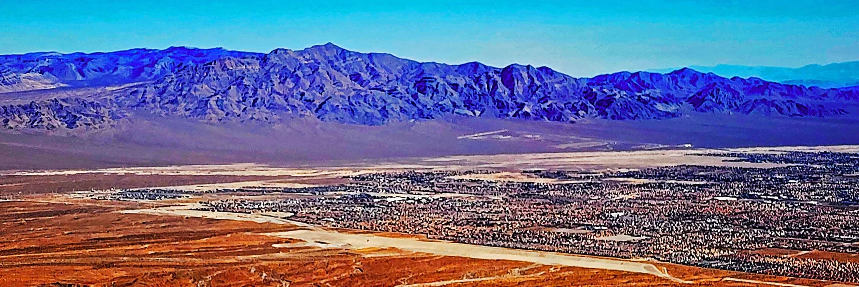 Gass Peak and North Vegas Valley (Skye Canyon, Centennial Hills Area) | Harris Springs Canyon Ridgeline | La Madre Mountains Wilderness, Nevada