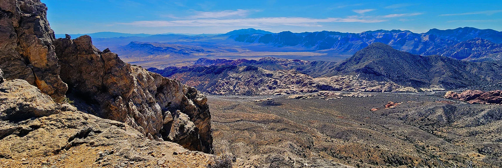 Turtlehead Peak, Rainbow Mts., Potosi Mt. Brownstone Basin Foreground | Damsel Peak End-To-End | Brownstone Basin, Nevada