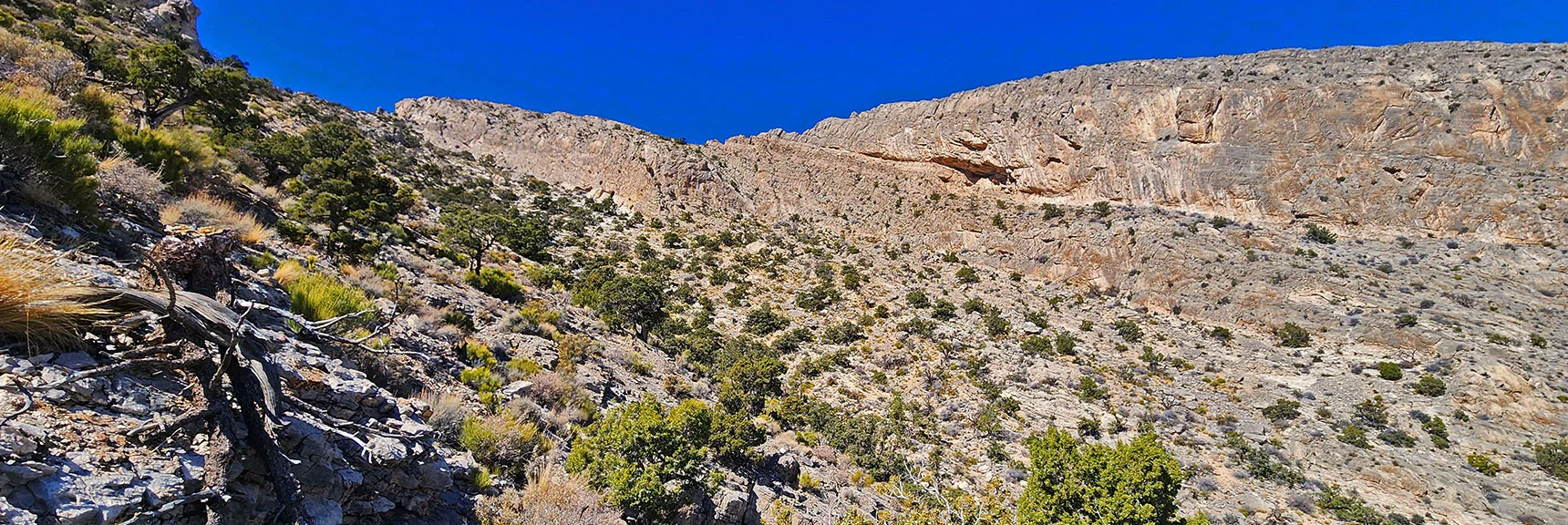 Circle SE Pinnacle's Right Base Toward Summit Passage (left). | Damsel Peak End-To-End | Brownstone Basin, Nevada