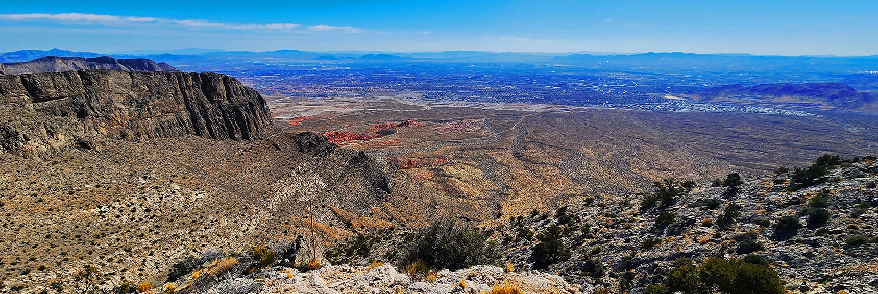 Higher View Down SE Ridgeline Approaching SE Pinnacle | Damsel Peak End-To-End | Brownstone Basin, Nevada