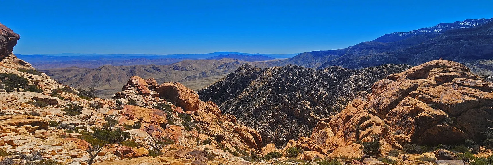 Unique, immersive experience of the Southern tip of the colorful Rainbow Mountains range. | Hollow Rock & South Peaks Loop | Rainbow Mts. Wilderness, Nevada