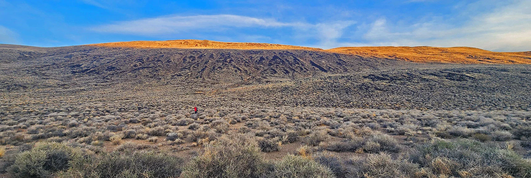 Ascend the Initial 1,000ft Volcanic Boulder Slope to the Upper Ridgeline. | CIA Plane Crash in 1952 | Panamint Mountains | Death Valley, CA