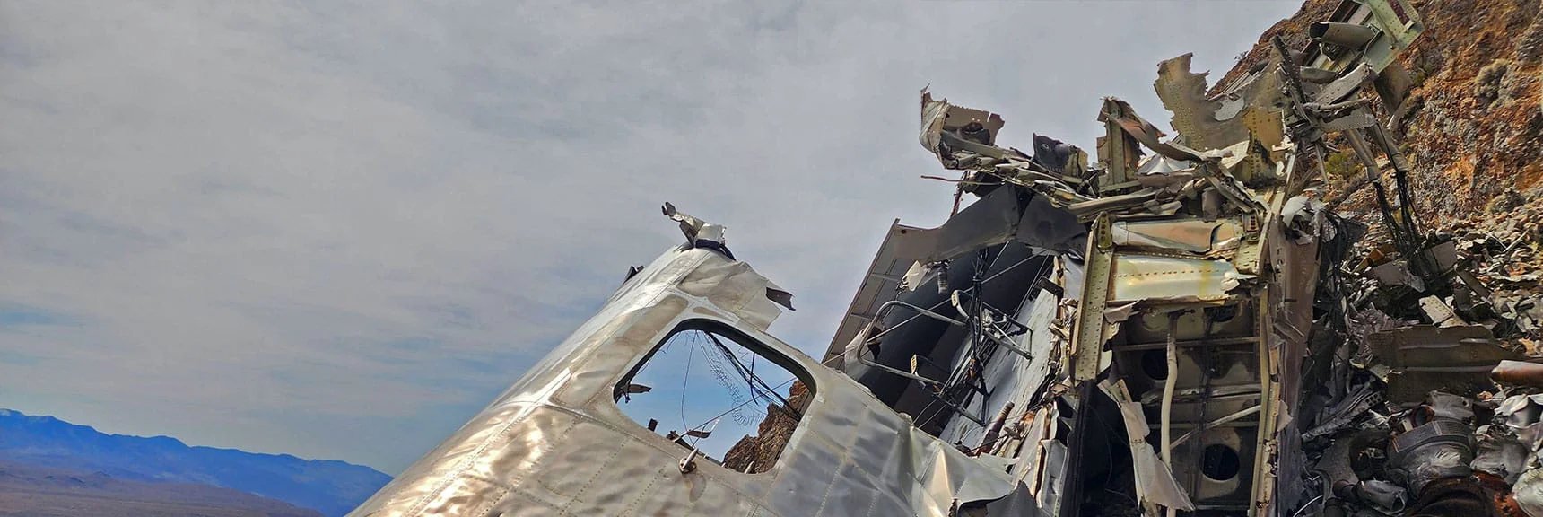 Closer View of Seat. | CIA Plane Crash in 1952 | Panamint Mountains | Death Valley, CA
