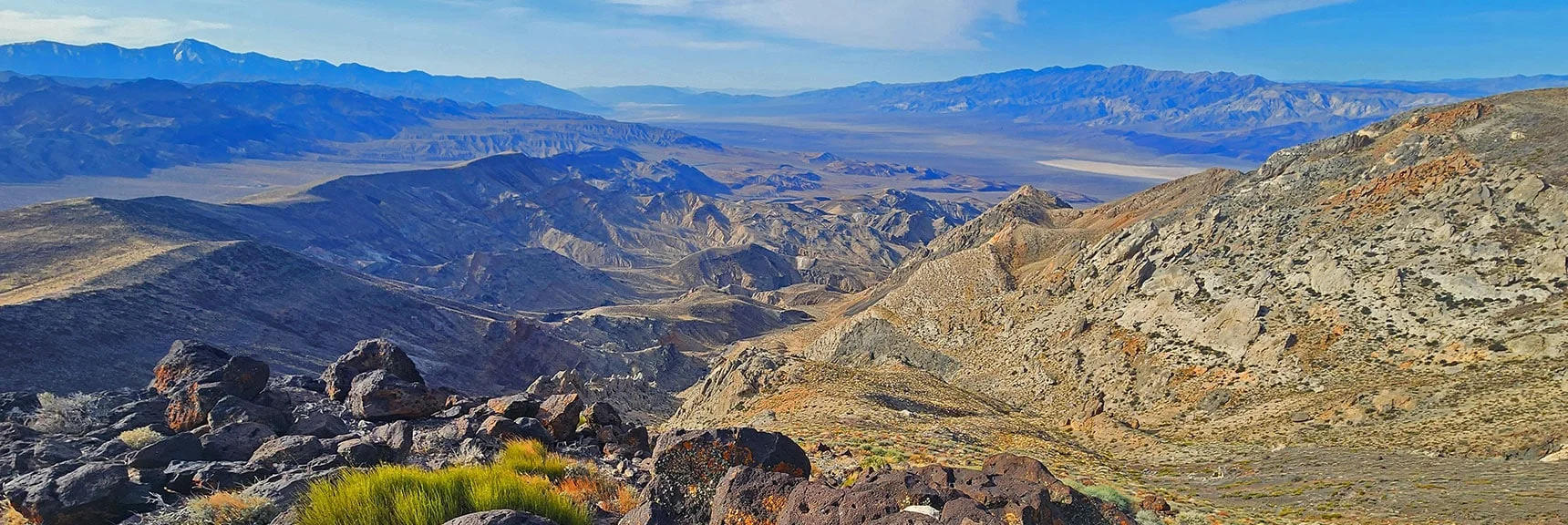 Approaching Far Side of Upper Dolomite Canyon. Southern Panamint Valley Beyond. | CIA Plane Crash in 1952 | Panamint Mountains | Death Valley, CA