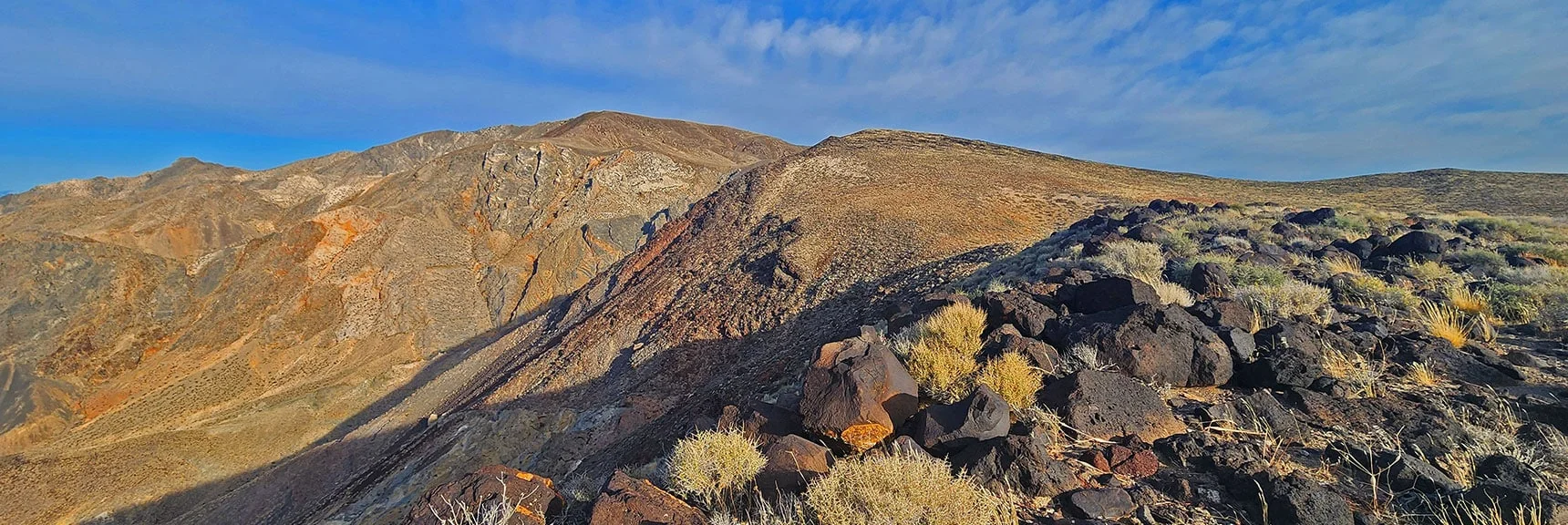 Huge Ascent/Descent Hills on the Way to Towne Peak 7,287ft High Point. | CIA Plane Crash in 1952 | Panamint Mountains | Death Valley, CA
