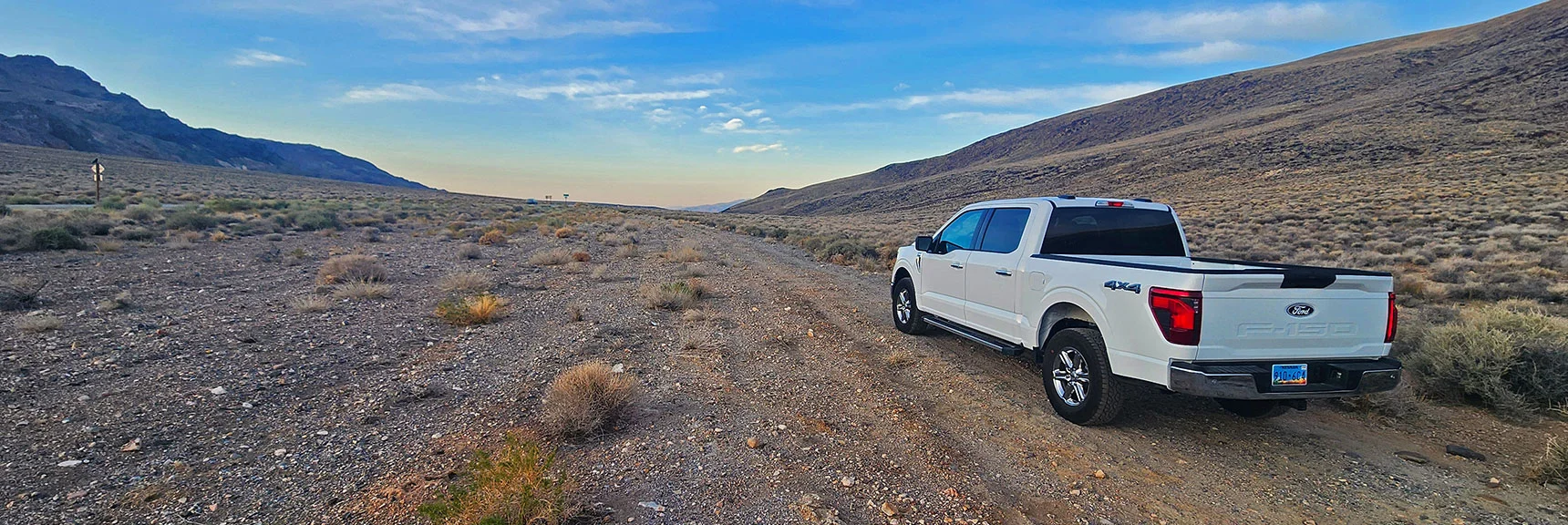 Hwy 190, Towne Pass West of Stovepipe Wells. Truck Thanks to Adventure Leader Glenn! | CIA Plane Crash in 1952 | Panamint Mountains | Death Valley, CA