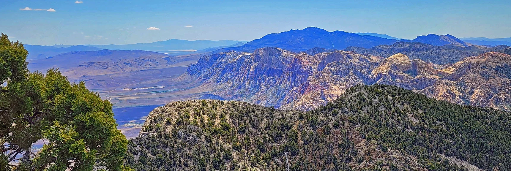 La Madre Ridgeline, Rainbow Mountains (Can you name them?), Potosi Mountain | El Bastardo Peak | La Madre Mountains Wilderness, Nevada