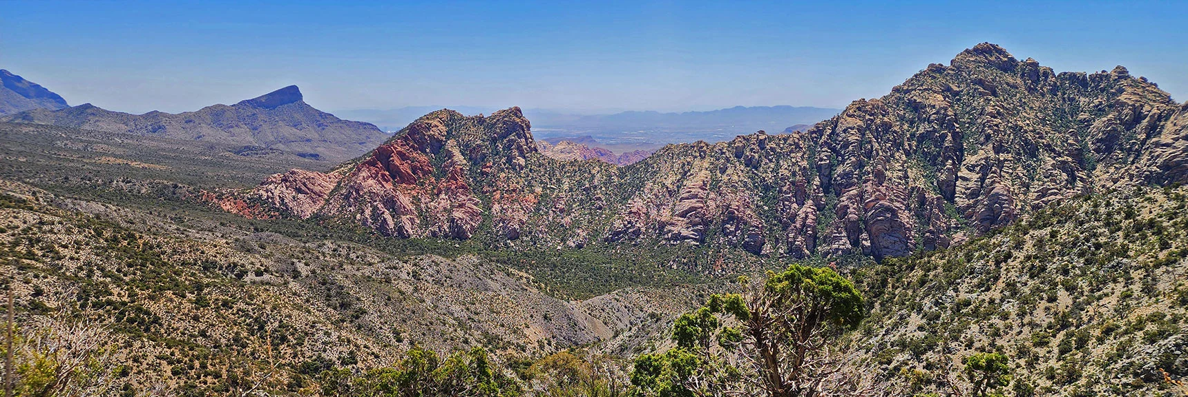 White Rock Mt. Below to the South | La Madre Springs West Ridge Loop | La Madre Mountains Wilderness, Nevada