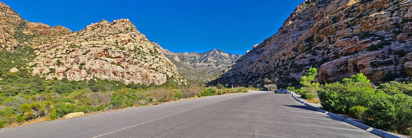 Enter Unpaved Rocky Gap Rd. At Upper End of Willow Spring Picnic Area | La Madre Springs West Ridge Loop | La Madre Mountains Wilderness, Nevada