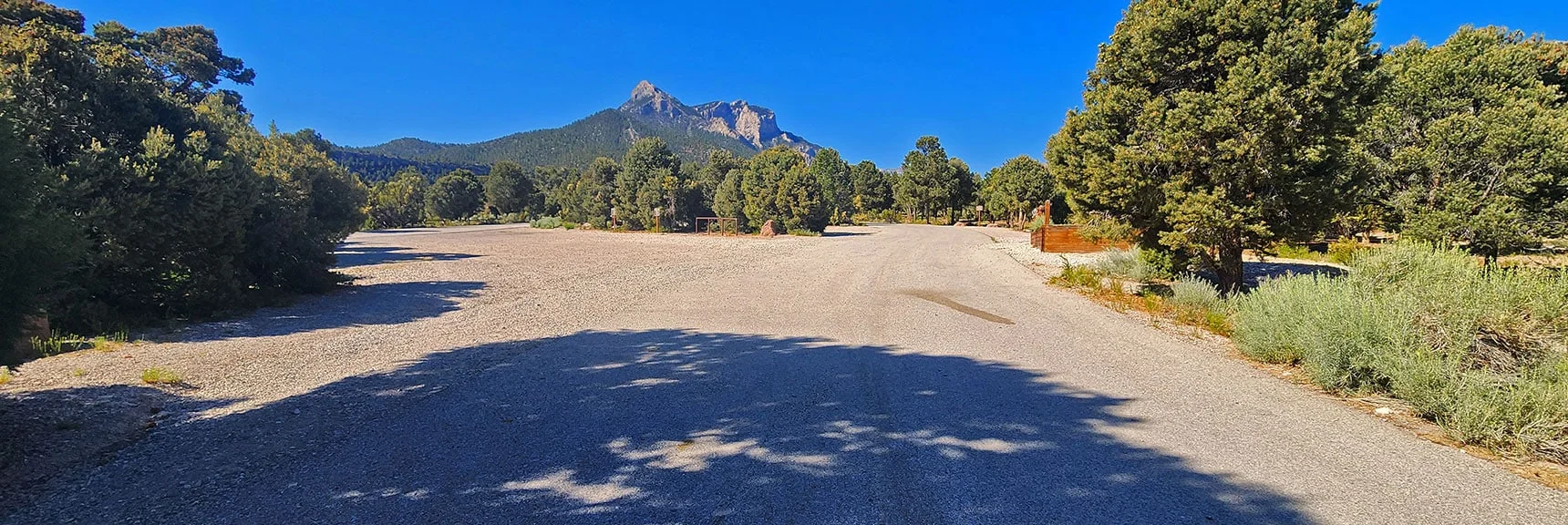 If You Went Straight at Previous Intersection You'd Access Sawmill Equestrian Trailhead | Sawmill Loop Trail | Sawmill Trailhead | Lee Canyon, Nevada