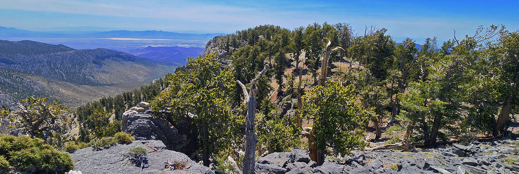 Final High Point Ahead Promises Better View of Amargosa Valley | Amargosa Overlook | Mt. Charleston Wilderness | Spring Mountains, Nevada