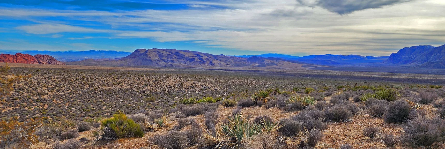 Blue Diamond Hill at Southern End of Red Rock Canyon | Grand Circle Loop | Red Rock Canyon National Conservation Area, Nevada