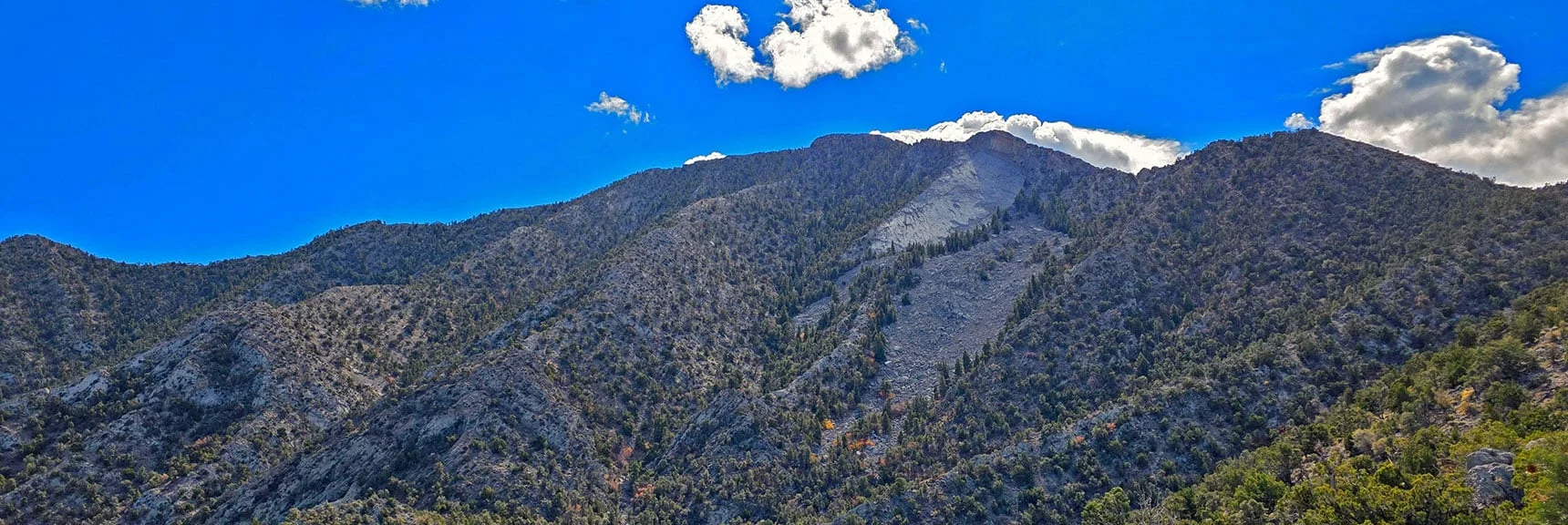 Closest View of Devil's Slide This Trip | La Madre Mt North Ridge | La Madre Mountains Wilderness, Nevada