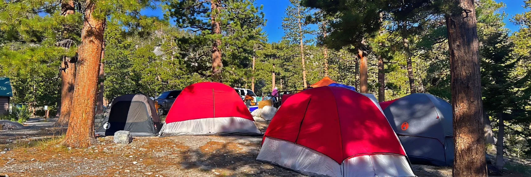 Blue Diamond Hill (R), Red Rock Canyon (Middle), Indecision Peak (L). | Monument Peak Summit | Rainbow Mountain Wilderness, Nevada