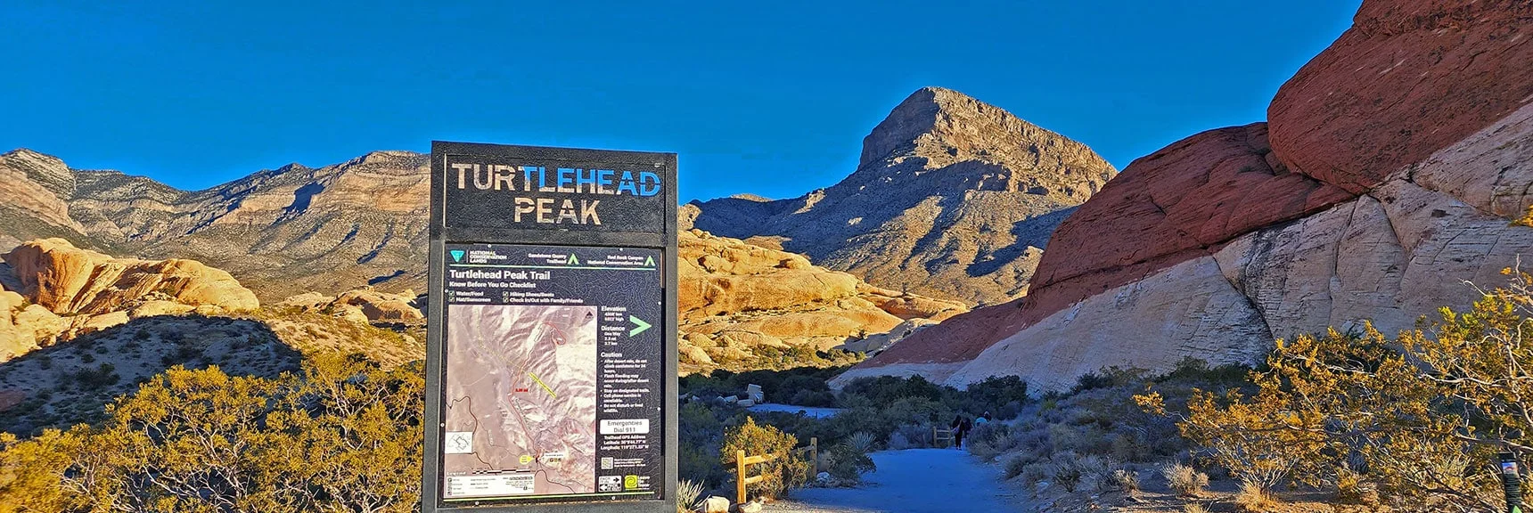 Blue Diamond Hill (R), Red Rock Canyon (Middle), Indecision Peak (L). | Monument Peak Summit | Rainbow Mountain Wilderness, Nevada