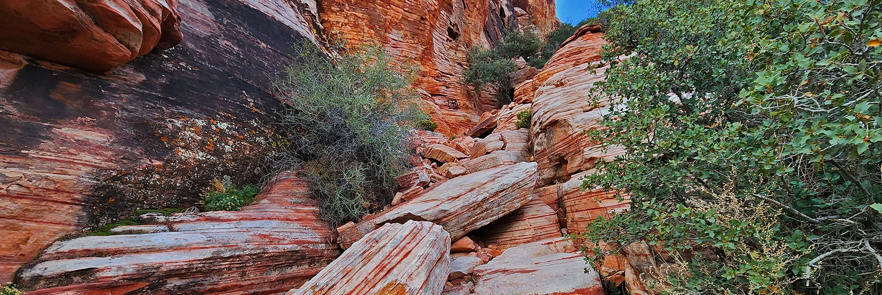 Boulders Becoming Larger, But Still an Easy Stairway | Grand Staircase | Calico Basin, Nevada