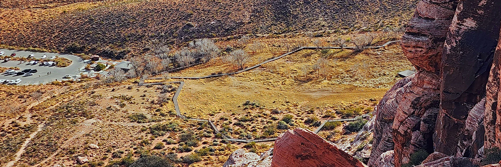 Red Spring Desert Oasis Boardwalk Circuit | Grand Staircase | Calico Basin, Nevada