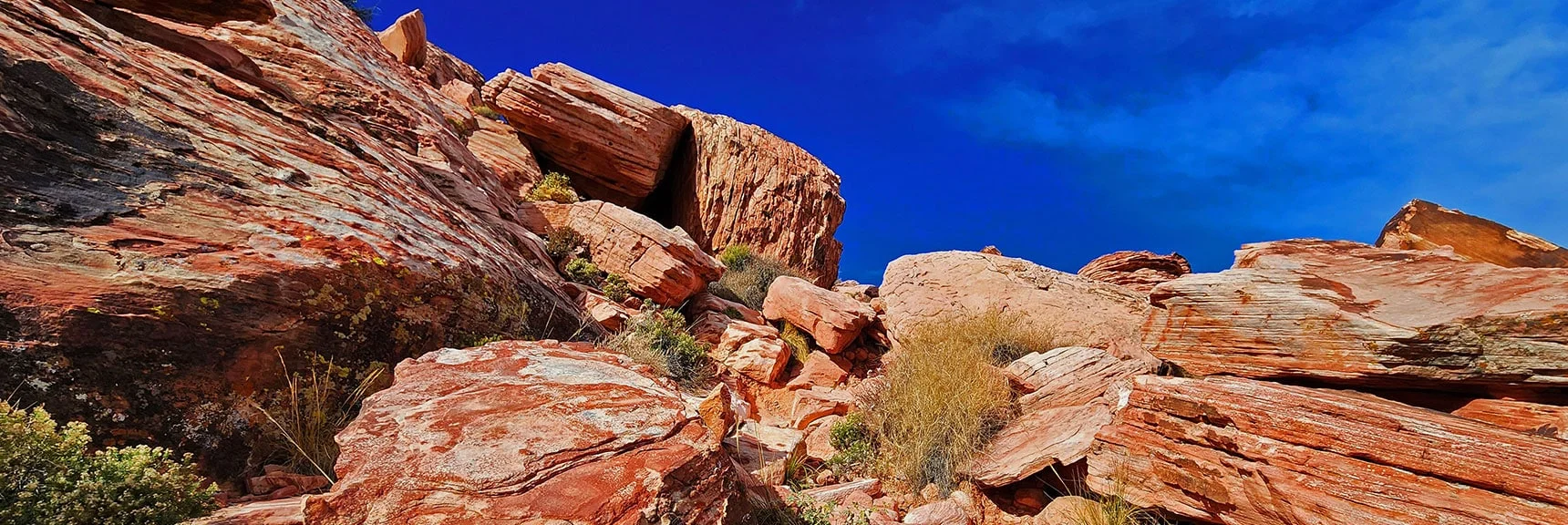 Approaching Left Turn to Final Summit Approach | Grand Staircase | Calico Basin, Nevada